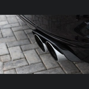  Porsche Panamera Exhaust Frame Trim - Carbon Fiber